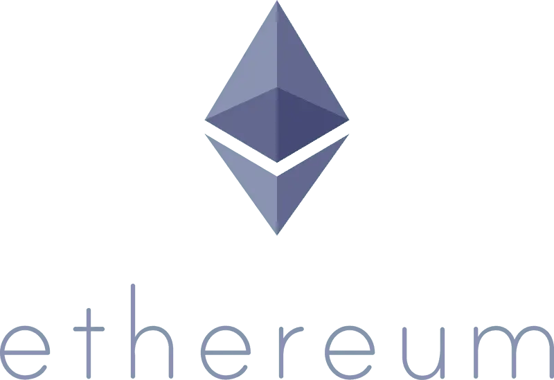 Логотип ETH у книжному форматі (фіолетовий)