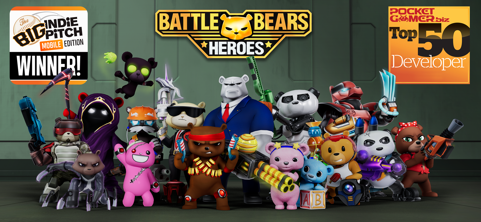 Battle Bears application banner showing the main interface