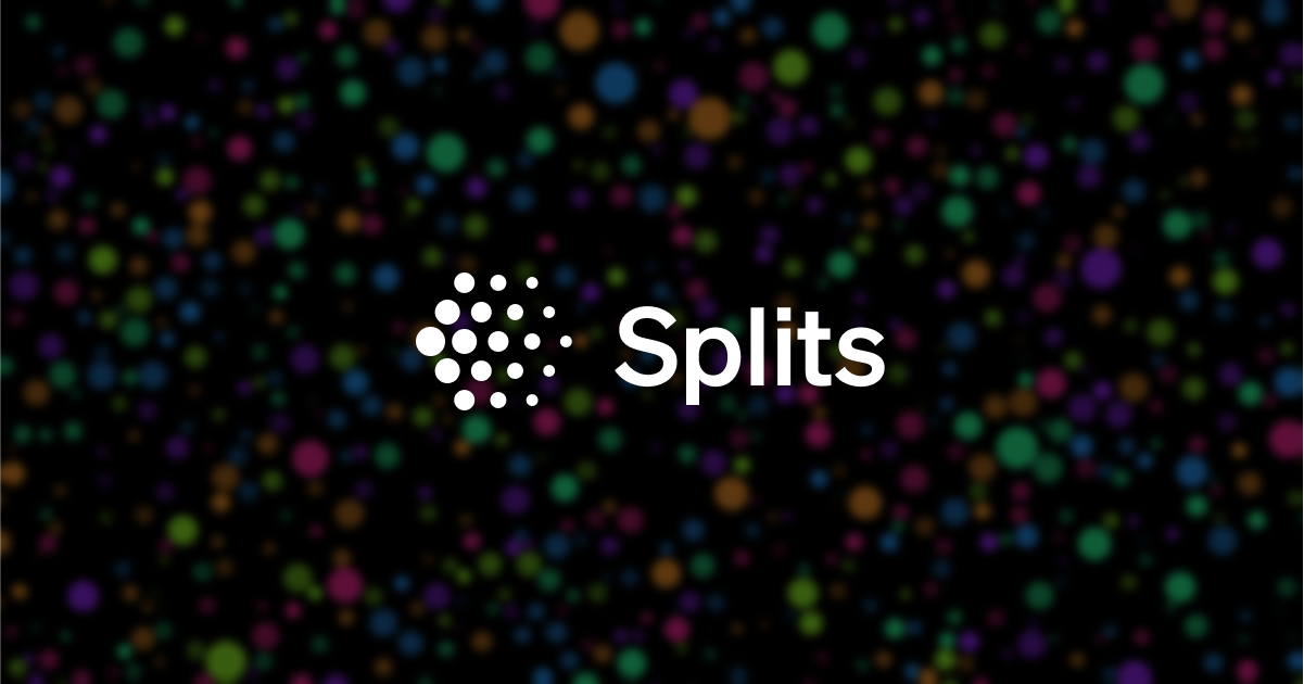 Splits application banner showing the main interface